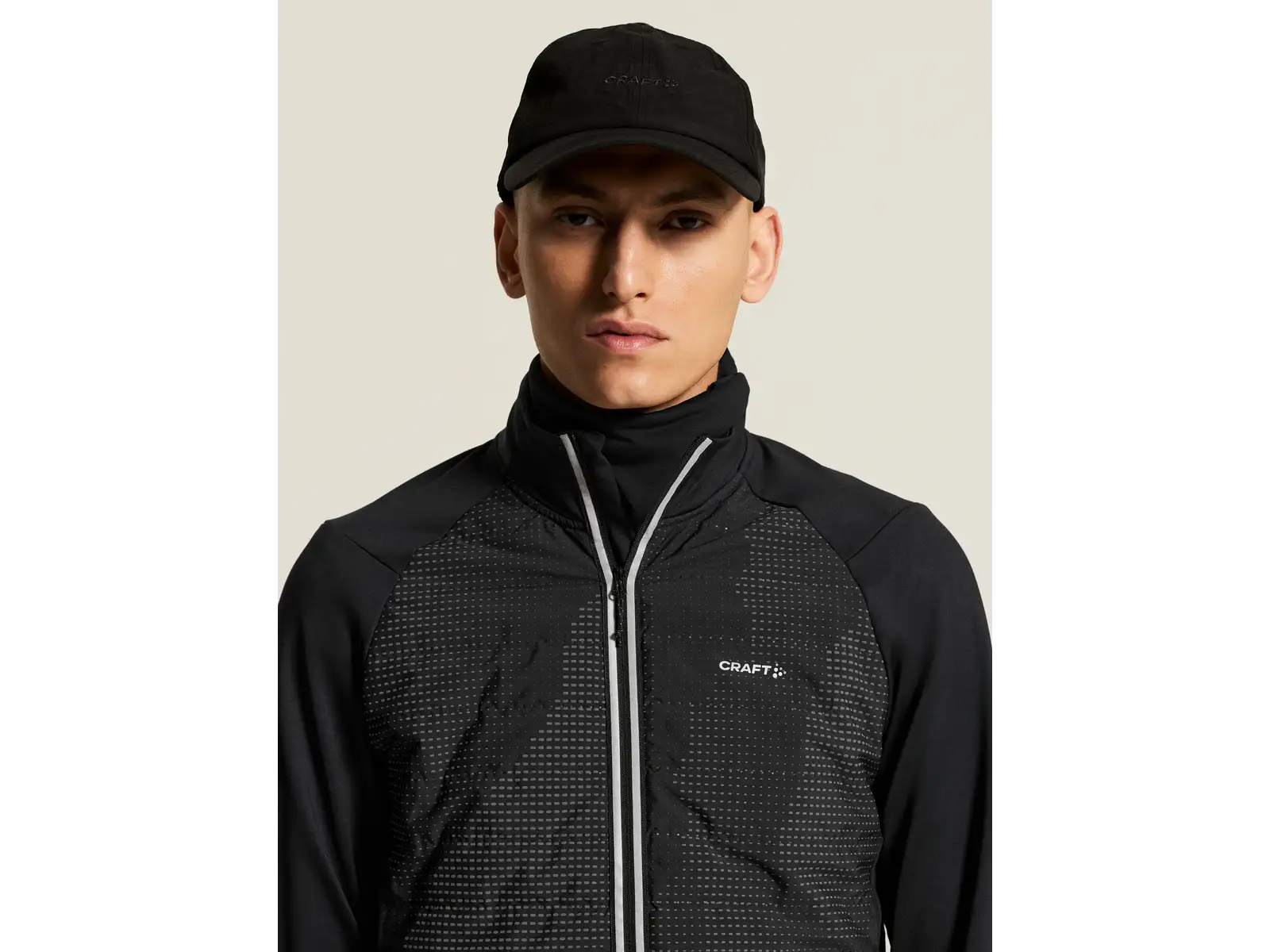 CRAFT SubZ Lumen Herren Laufjacke schwarz