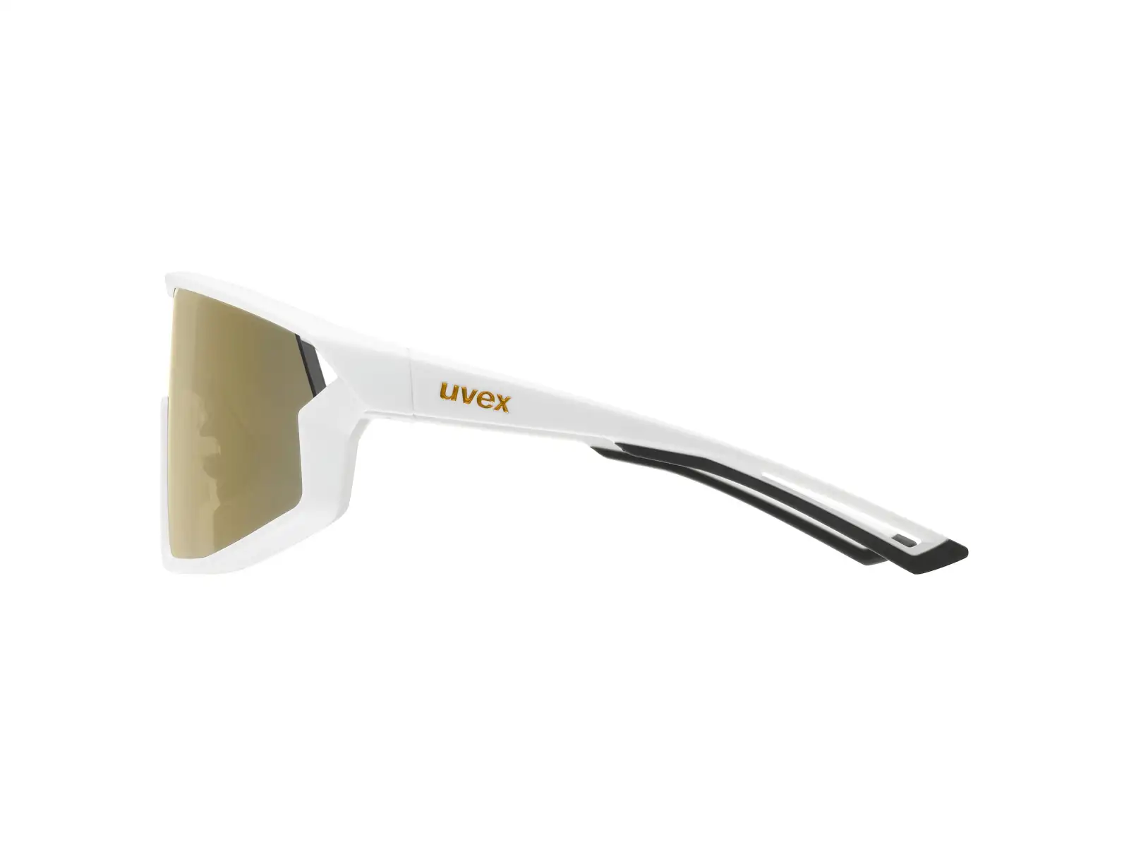 Uvex Skyryse Sonnenbrille White Matt/Mirror Gold