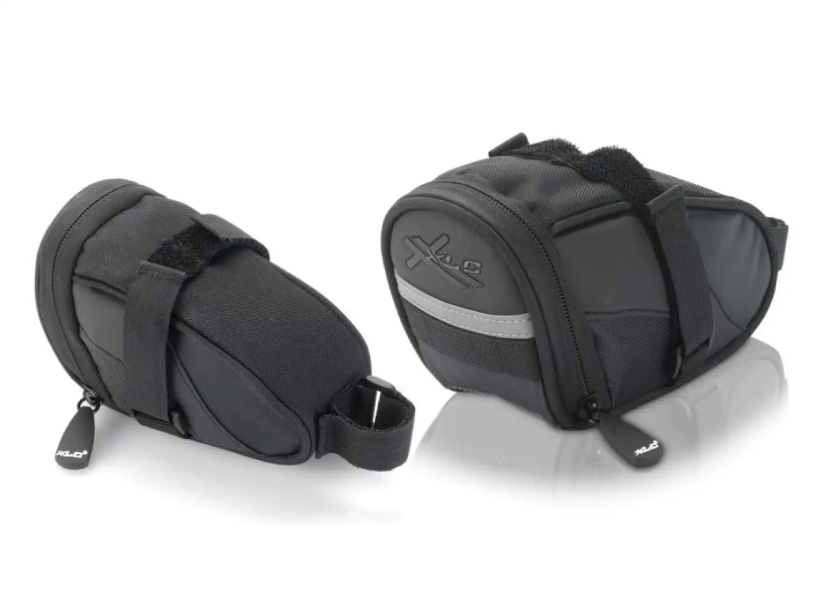 XLC Satteltasche schwarz/anthrazit 0,6l