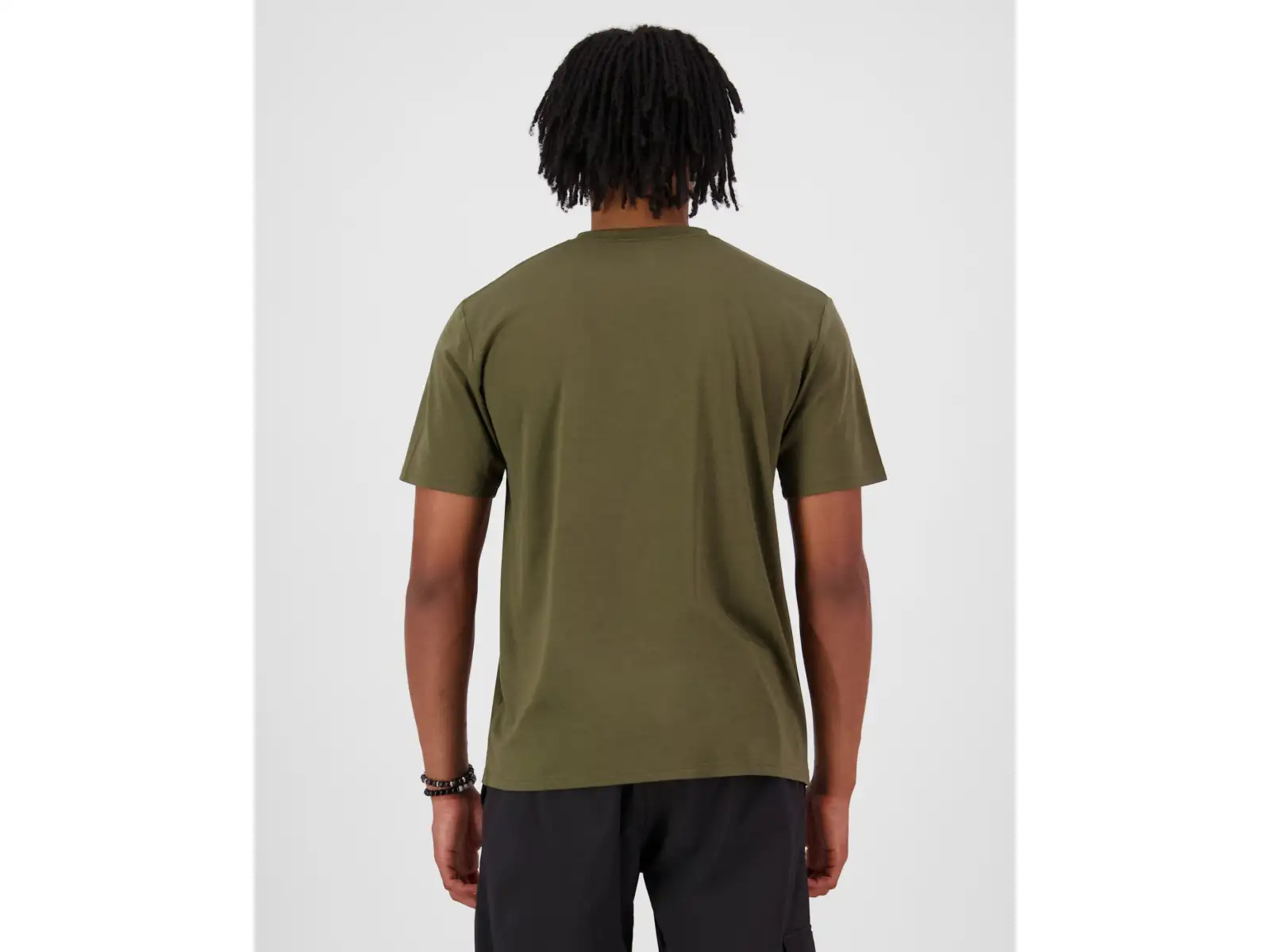 Mons Royale Icon Merino Herren T-Shirt Kurzarm Dark Olive