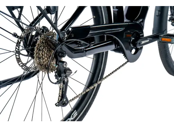 Leader Fox Denver 28 Herren Trekking E-Bike schwarz