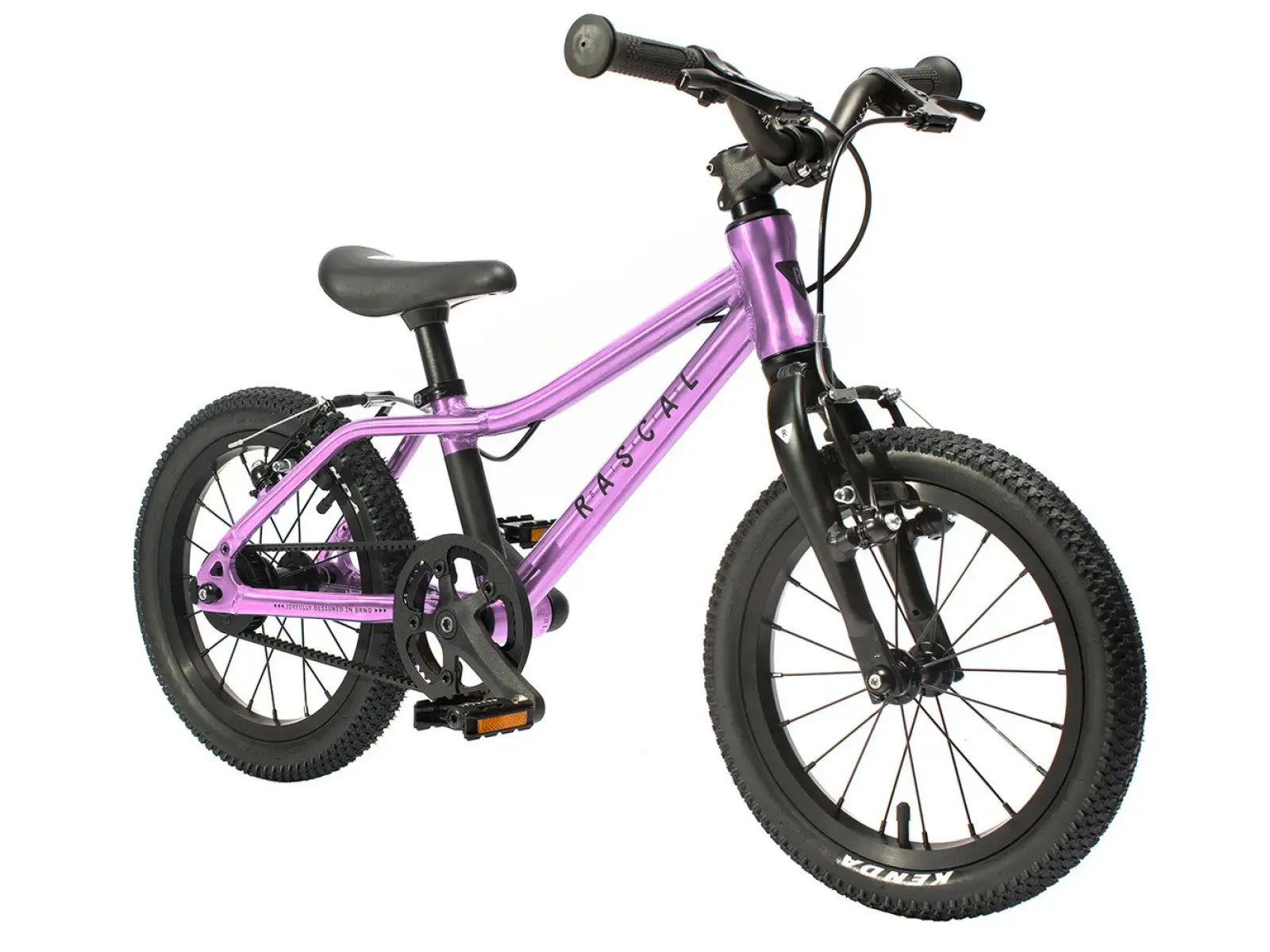 Rascal 14 Kinderfahrrad Himbeere