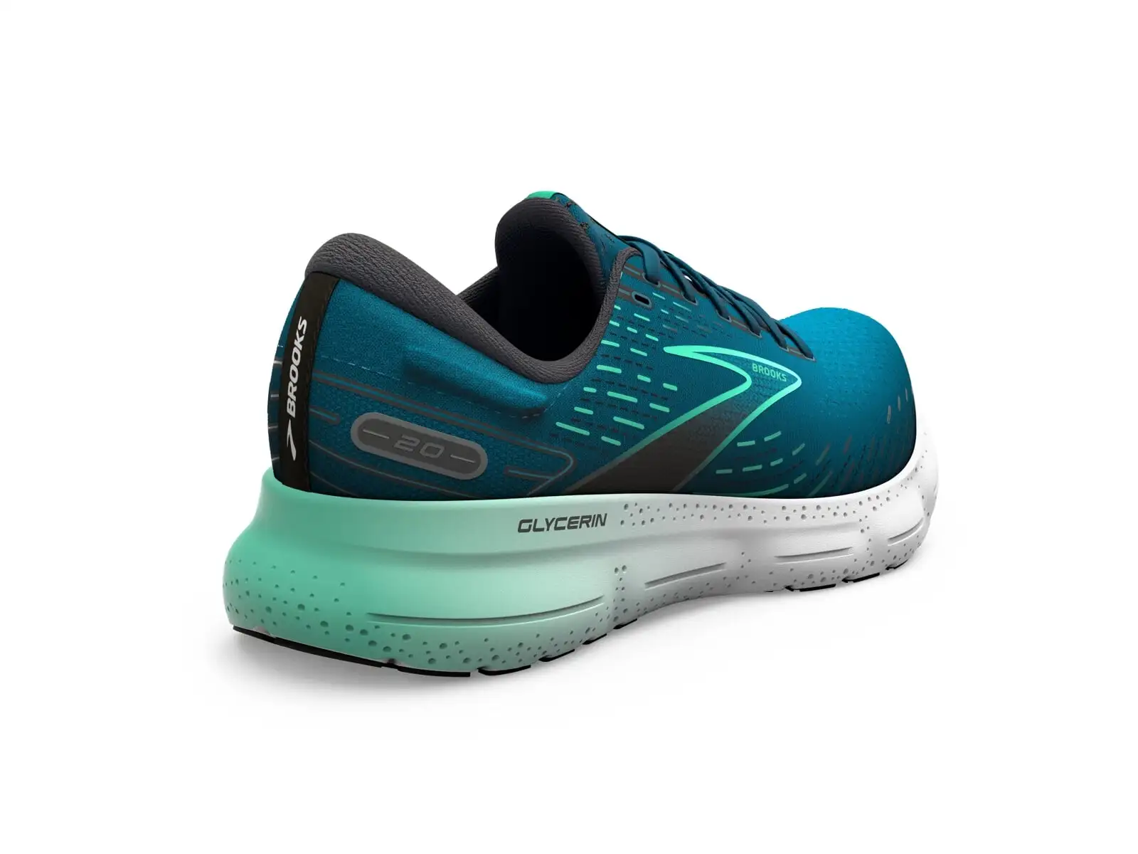 Brooks Glycerin 20 Herren Laufschuhe Blau