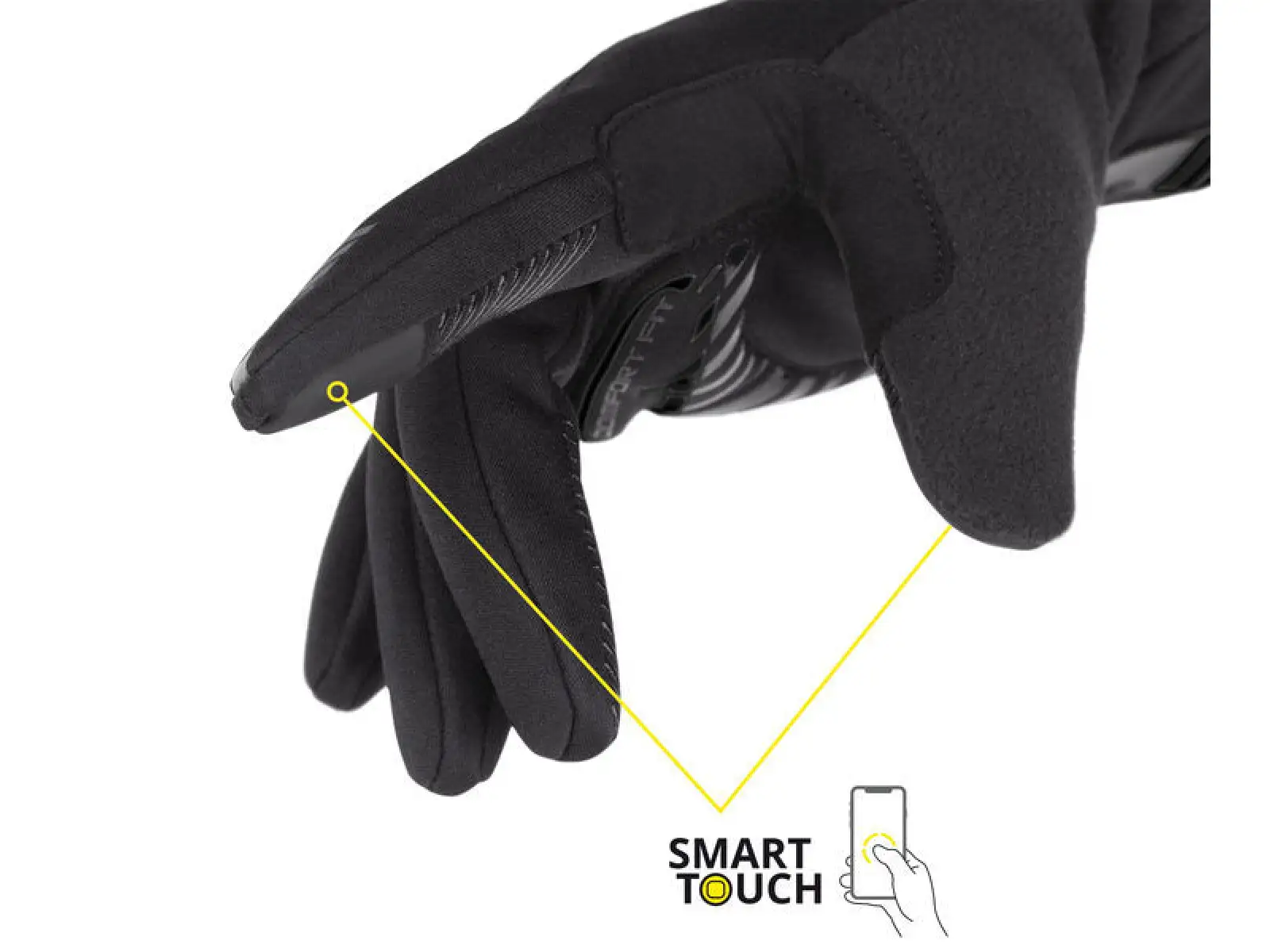 Etape Lake 2.0 WS+ gefütterte Handschuhe schwarz