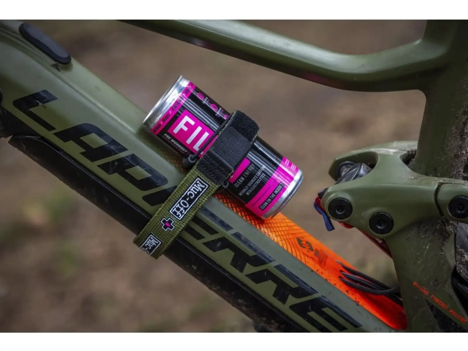 Muc Off Utility Frame Strap Fahrradrahmen Gurt in Rosa