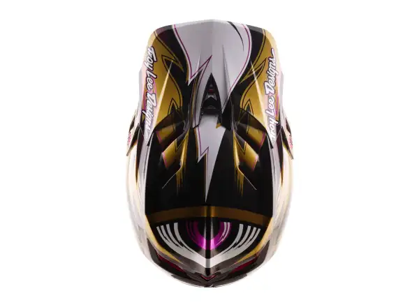 Troy Lee Designs D4 Carbon MIPS Cyclops Helm Gold