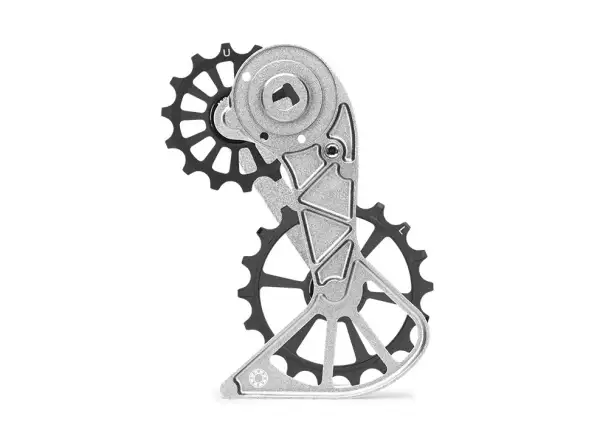 Kogel Kolossos Schaltwerkskäfig mit Riemenscheiben Sram XPLR 12sp. silbern