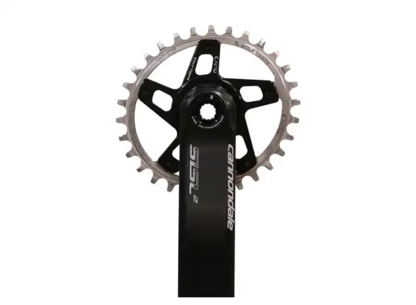 Wolf Tooth Camo Spider M1 ist ein Direct-Mount Kettenblattträger für Cannondale Kurbeln