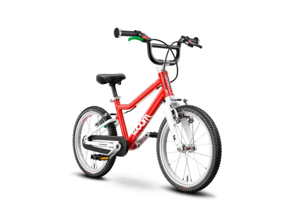 Woom 3 Red 16 Kinderfahrrad + Ständer Woom 2-3