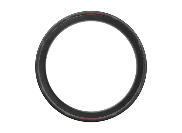 Pirelli P Zero Race TT Straßenreifen 28-622 in Rot.