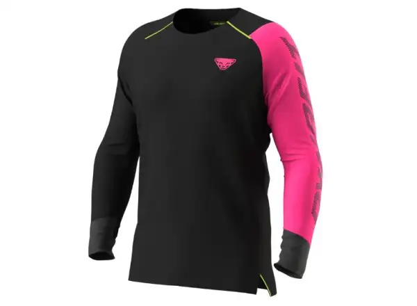 Dynafit DNA Herren Langarmshirt Pink Glühen