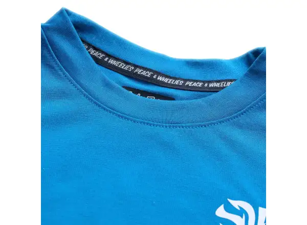 Troy Lee Designs Youth Skyline Ride Kindertrikot Kurzarm One Eye Aero Blue