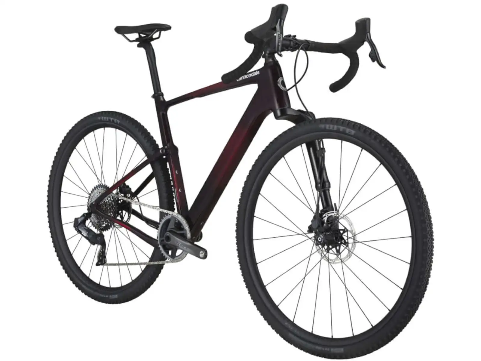 Cannondale Topstone Carbon 1 Lefty Gravelbike in Rally Red