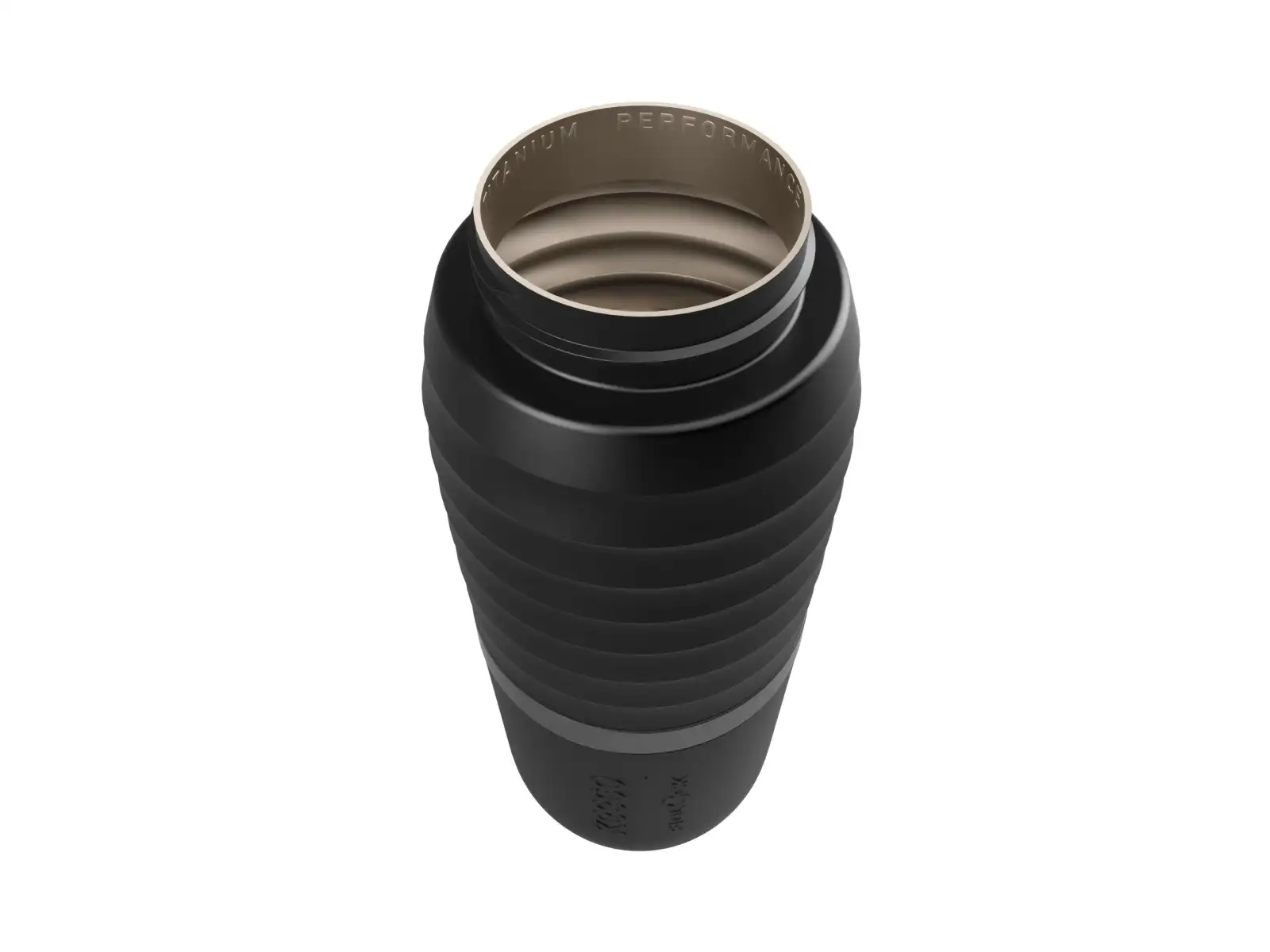 Fidlock Twist Set Keego Flasche 600 ml Schwarz + Rahmenhalterung
