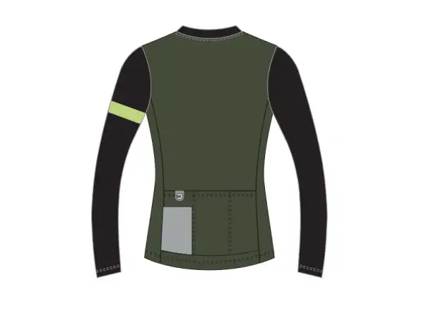 Dotout Block Damen Langarmtrikot Grün