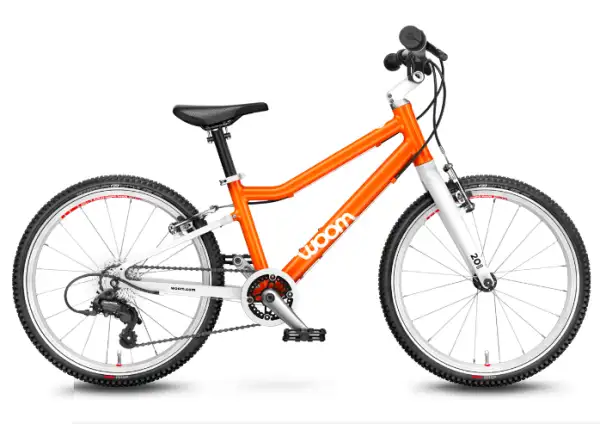 Woom 4 Flammenorange 20 Kinderfahrrad