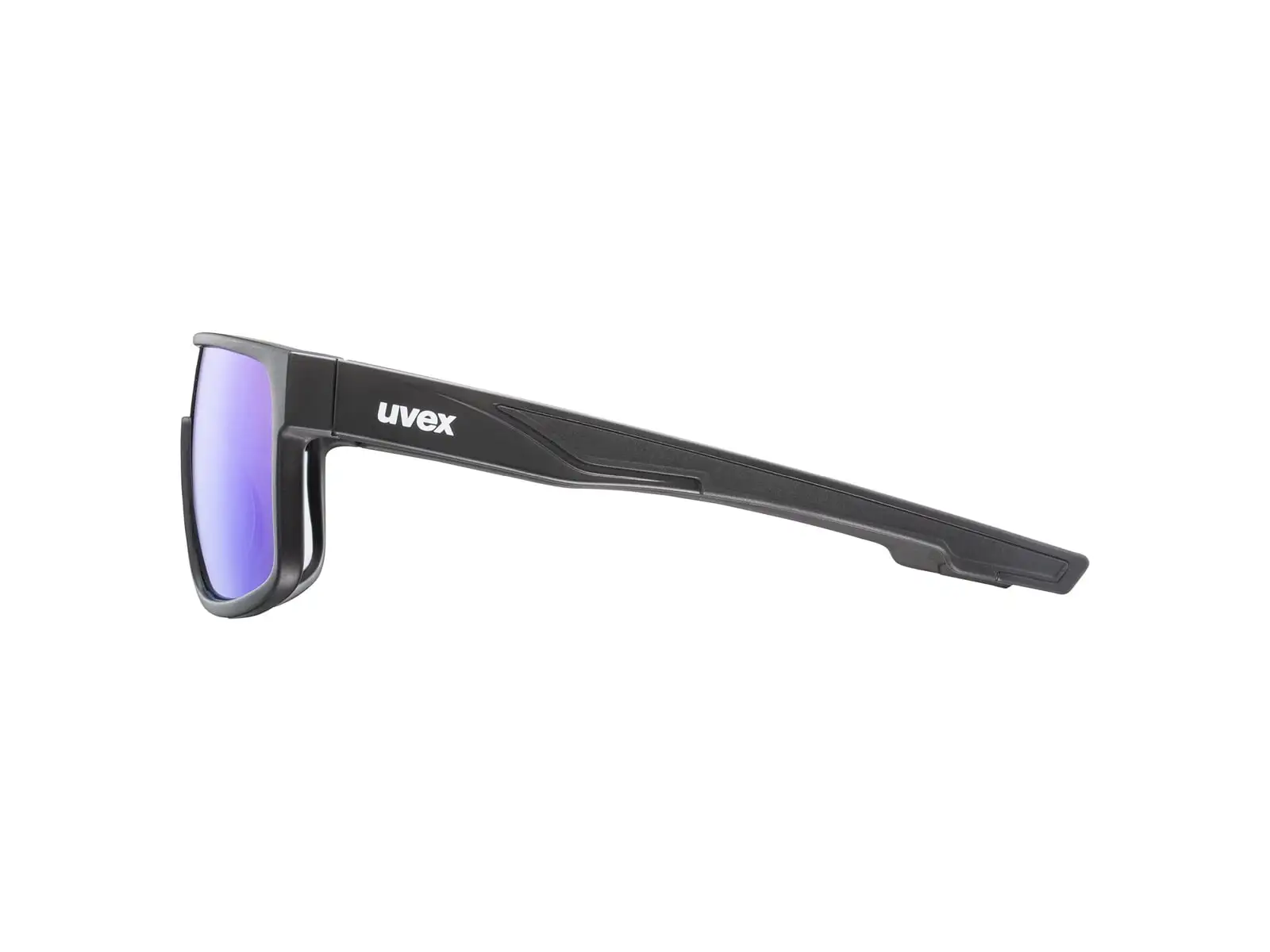 Uvex LGL 51 Fahrradbrille Black Mat/Mirror Green