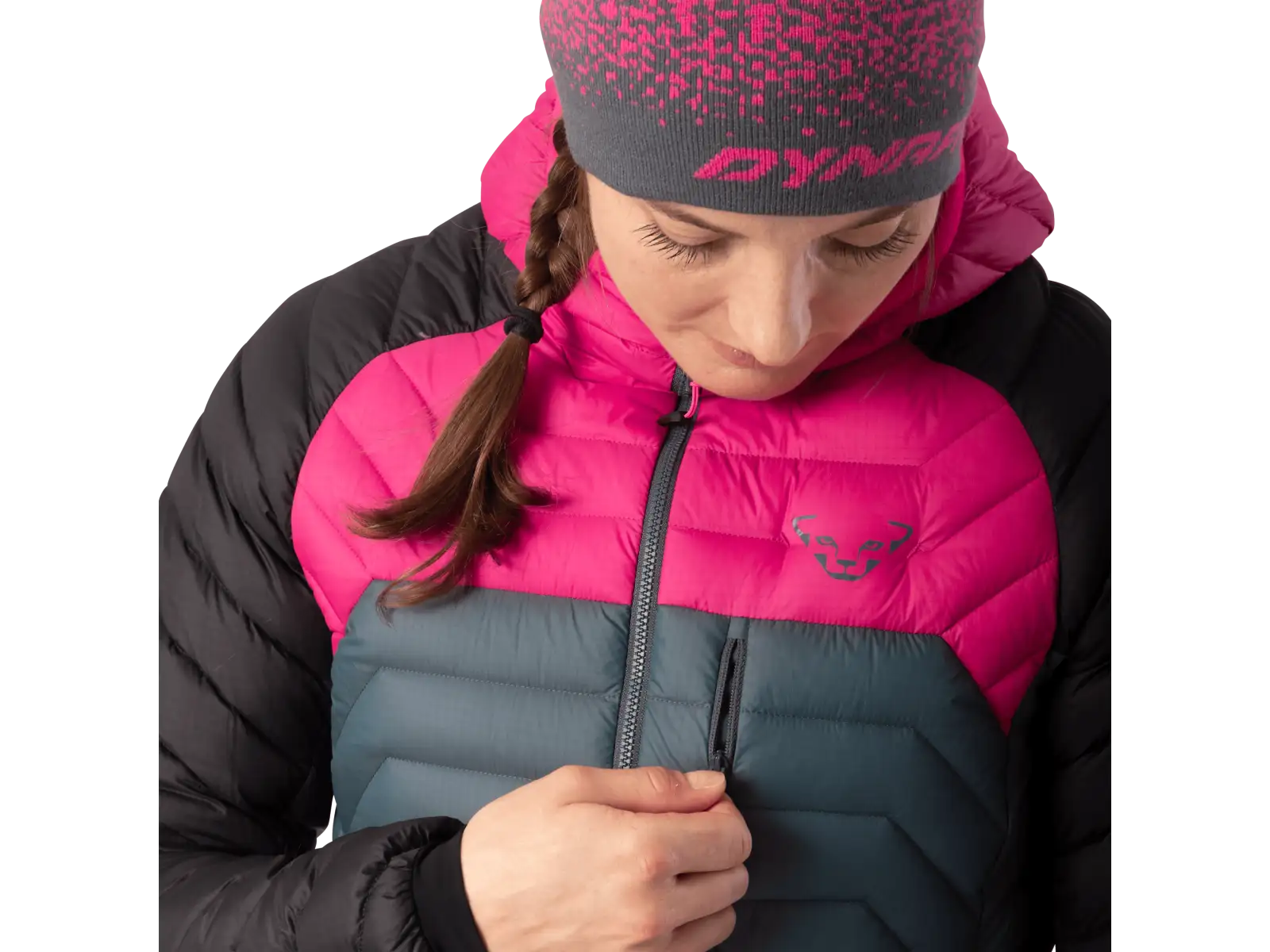 Dynafit Radical Down Hooded Damenjacke Black Out/6550/0720