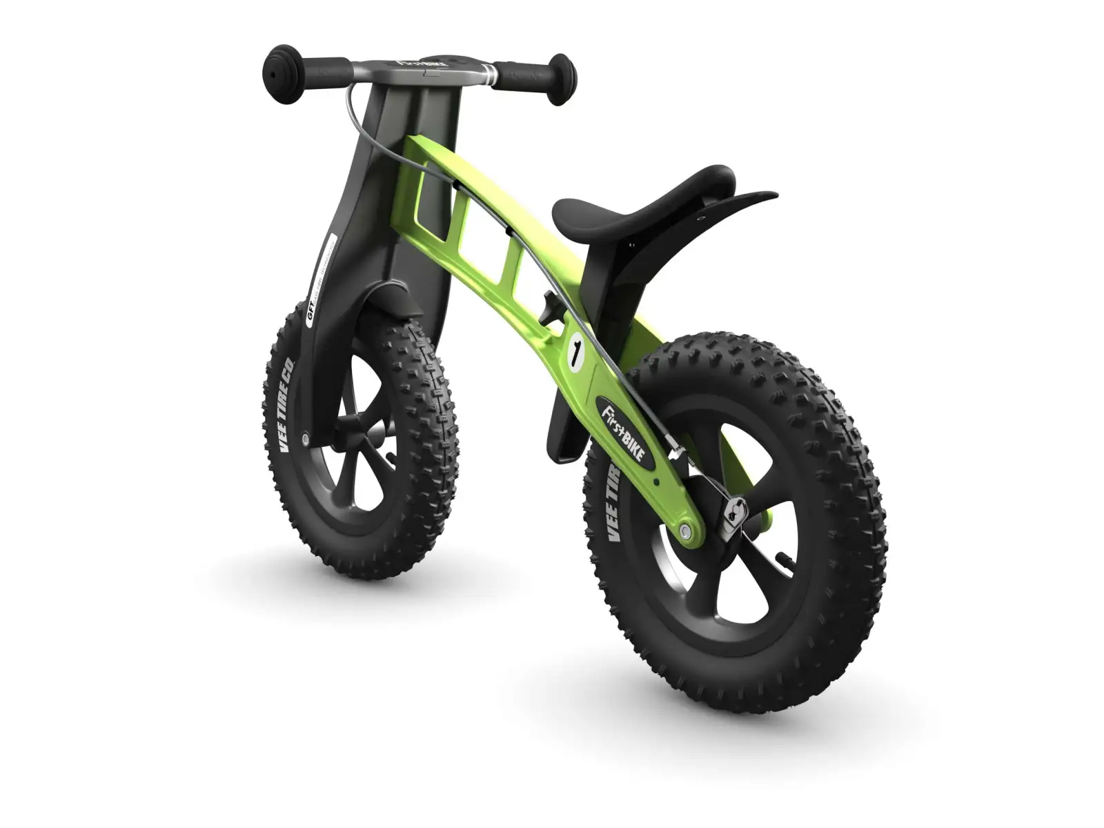 First Bike FAT Laufrad für Kinder Green