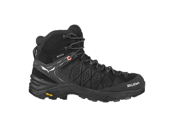 Salewa Alp Trainer 2 Mid Gore-Tex Damenstiefel Schwarz/Schwarz
