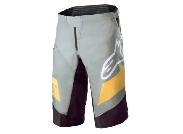 Alpinestars Racer Herren Shorts Green Steel/Sulphur Yellow
