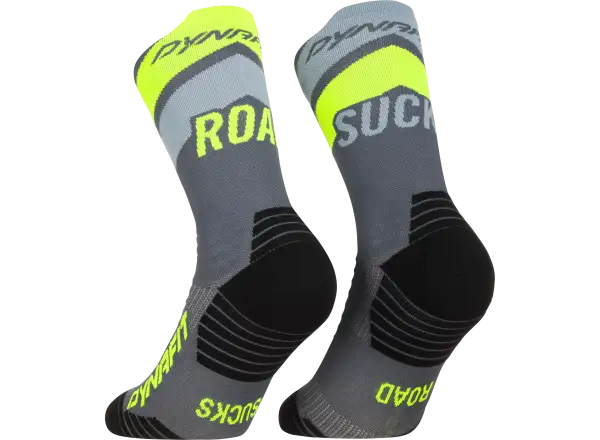 Dynafit Ultra Crew Laufsocken Cinder/Ultra Yellow