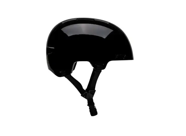 Fox Flight Solid Helm Schwarz