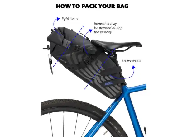 Aevor Seat Pack Road Proof Satteltasche 12 l Night Rider