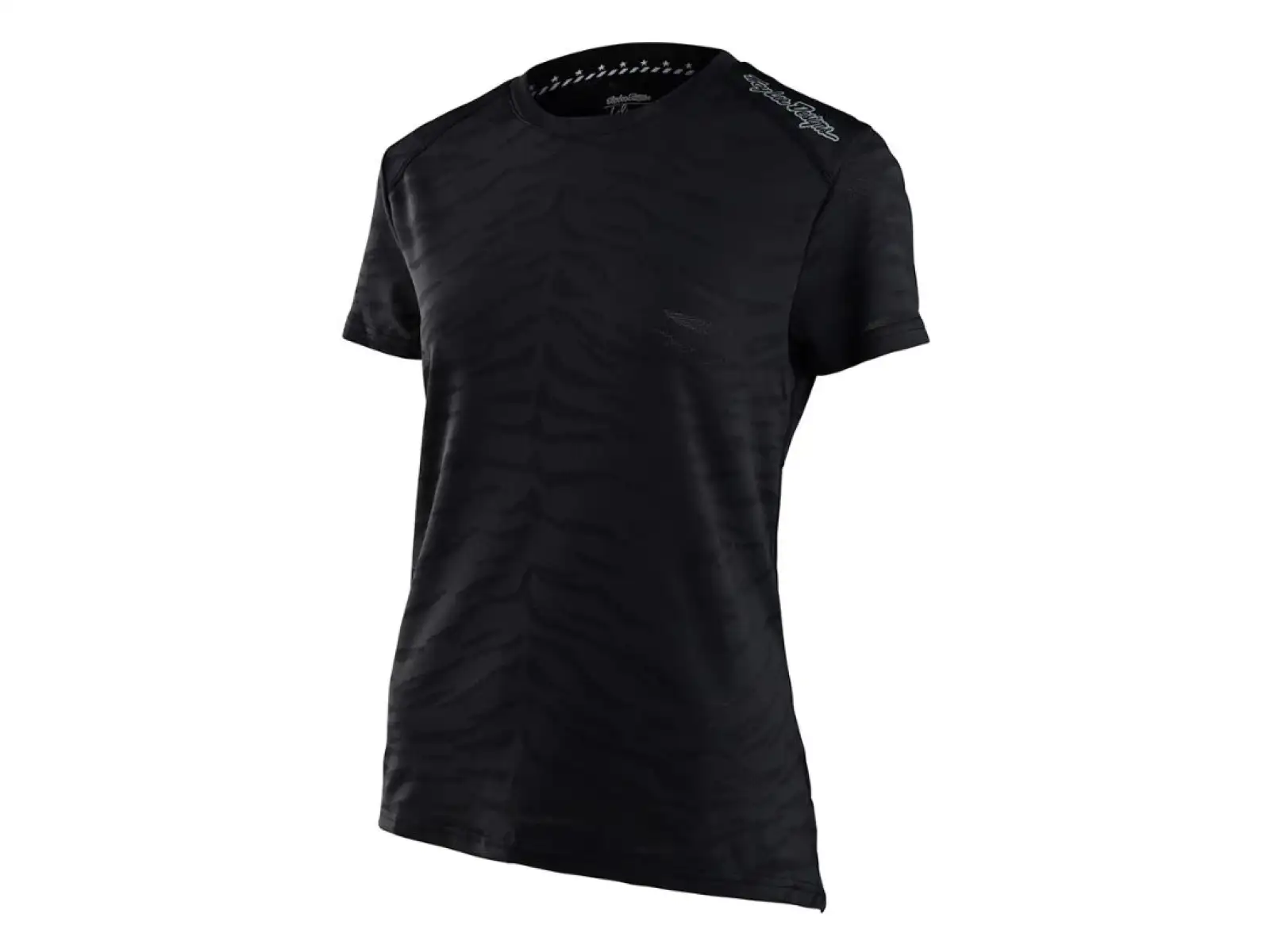 Troy Lee Designs Lilium Tiger Damen-Trikot kurzarm Jacquard-Schwarz