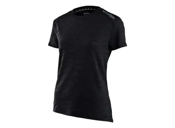 Troy Lee Designs Lilium Tiger Damen-Trikot kurzarm Jacquard-Schwarz