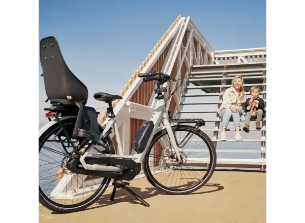 Urban Iki Ta-ke Fahrradsitz für MIK Gepäckträger Bincho Black/Bincho Black