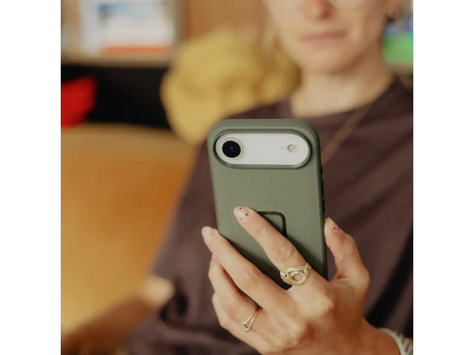 Peak Design Everyday Fabric Case iPhone 17 Air Sage