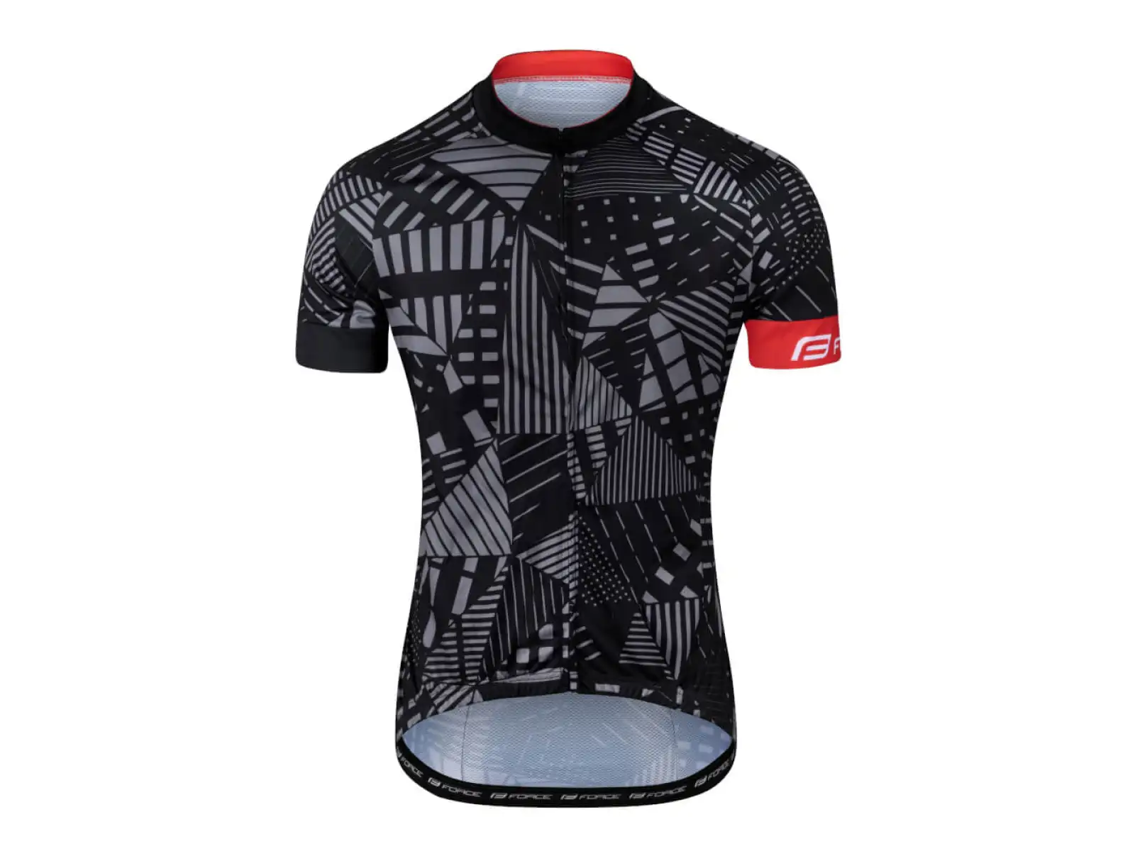 Force Shard Herren Kurzarmtrikot schwarz/grau
