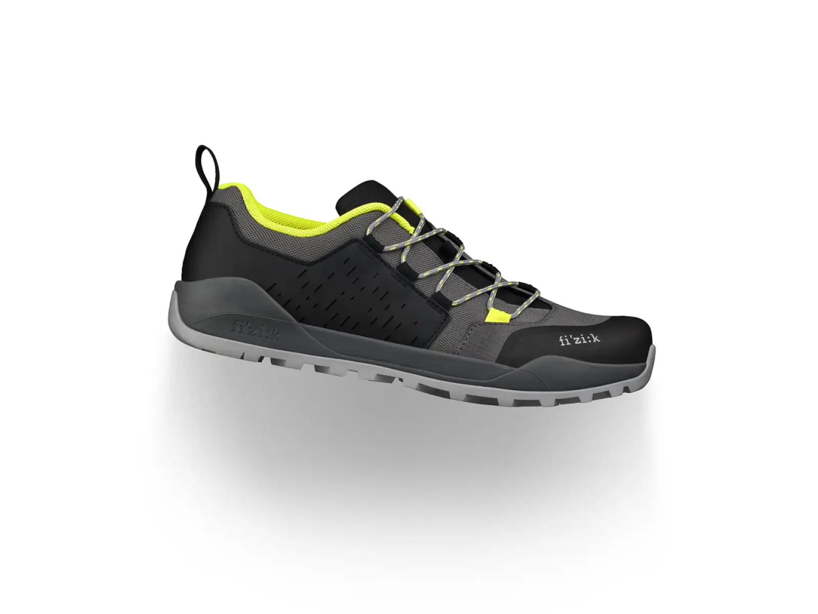 Fizik Terra Ergolace X2 MTB Herren Radschuhe Grey/Yellow Fluo