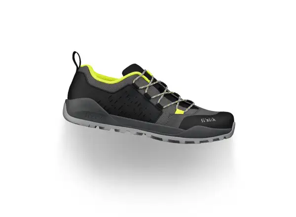 Fizik Terra Ergolace X2 MTB Herren Radschuhe Grey/Yellow Fluo