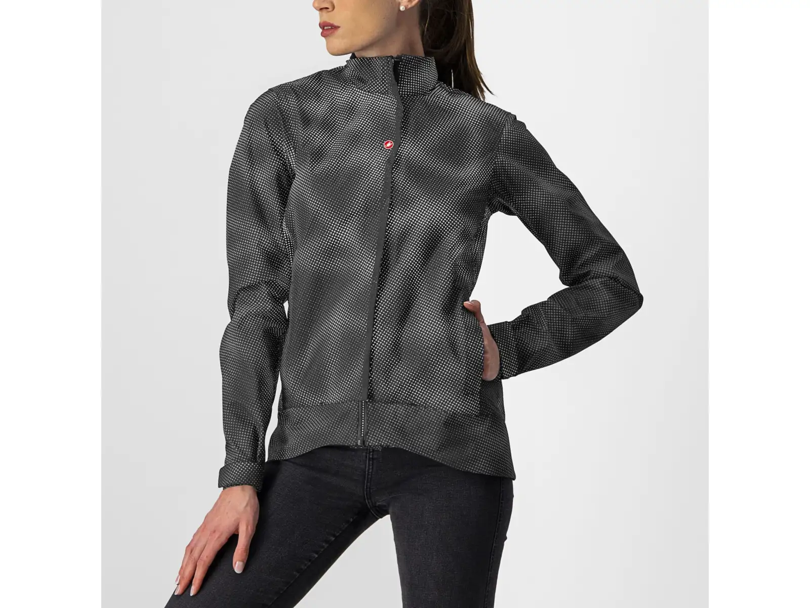 Castelli Commuter Reflex Damenjacke Light Black
