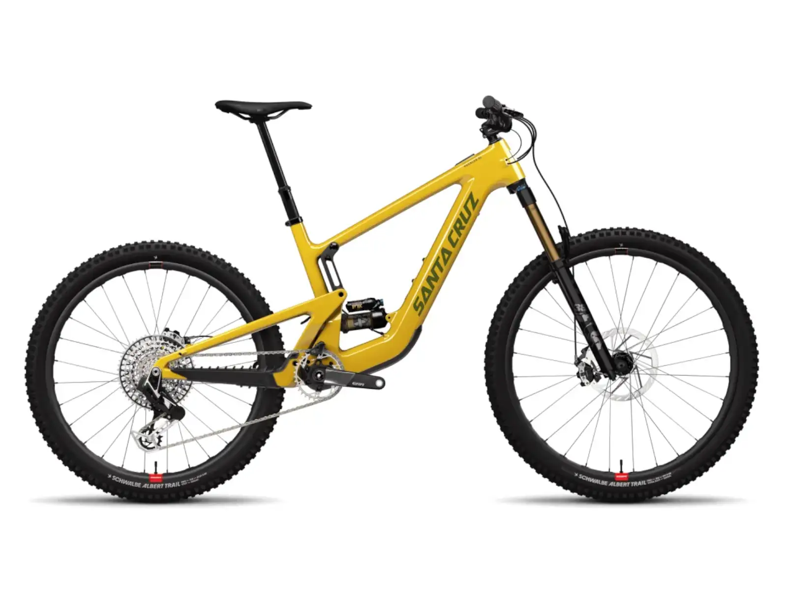 Santa Cruz Heckler SL 1 CC MX XX AXS RSV vollgefedertes E-Bike Gloss Mustard