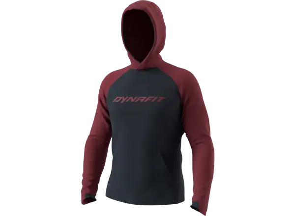 Dynafit 24/7 Polartec Kapuzenpullover Herren Weinrot