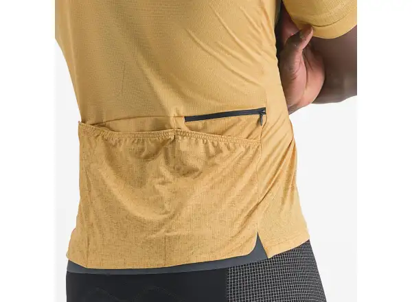 Castelli Unlimited Terra Herren Kurzarmtrikot honig