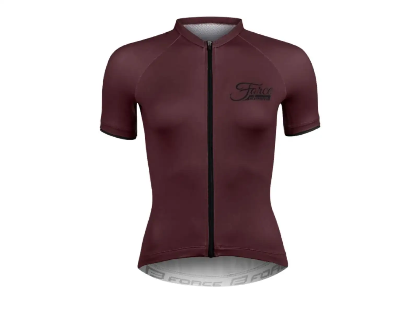 Force Charm Damen Kurzarmtrikot burgund