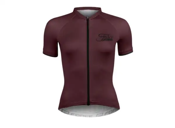 Force Charm Damen Kurzarmtrikot burgund