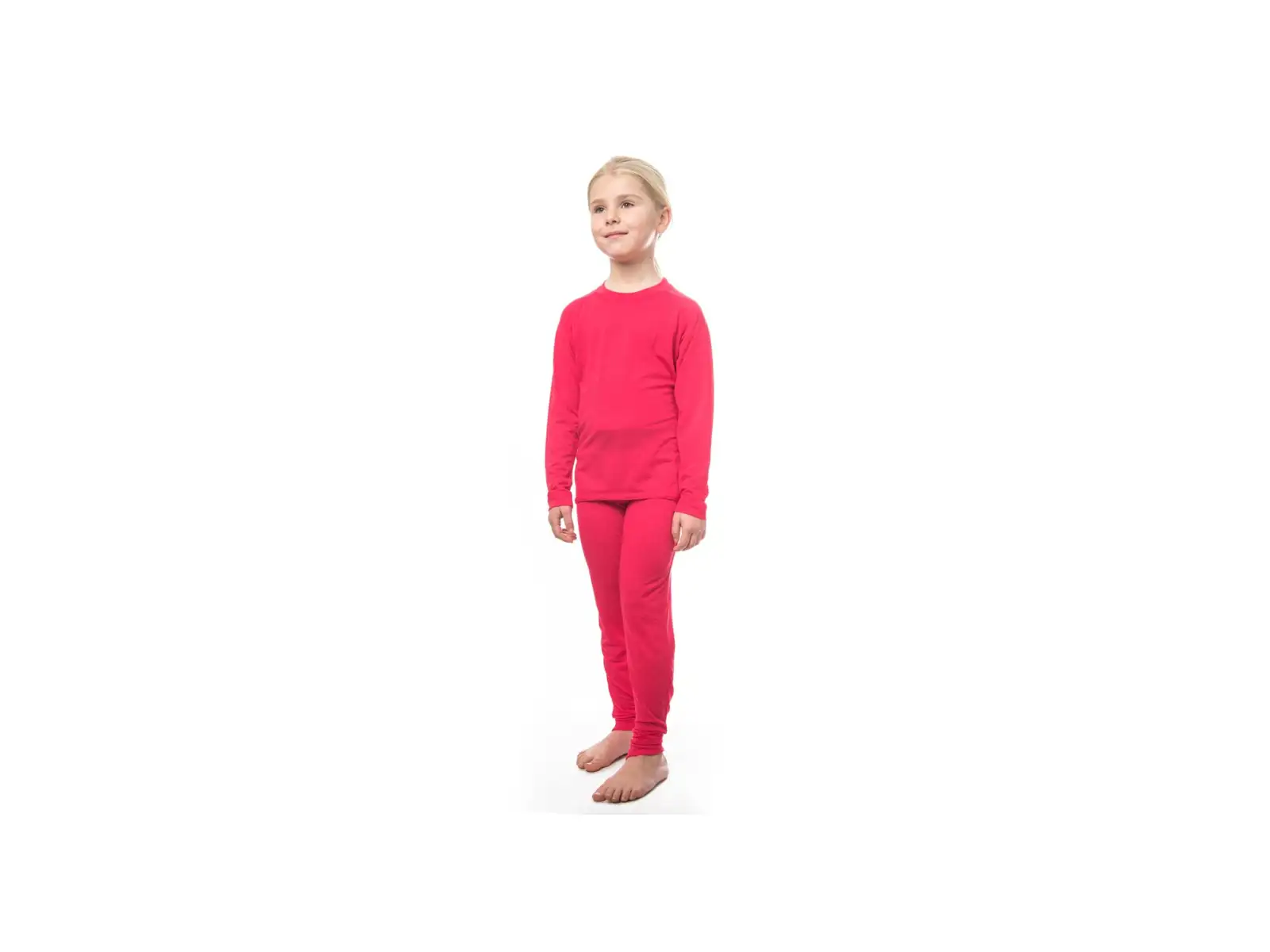Sensor Merino Air Kinder Set Langarmshirt + Unterhose Magenta
