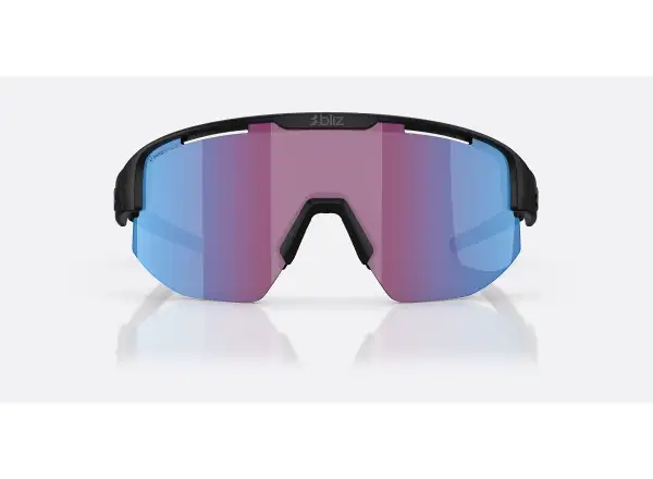 Bliz Matrix Nano Optics Brille Nordic Light Matt Black Violet w Blue Multi Nordic Light Cat