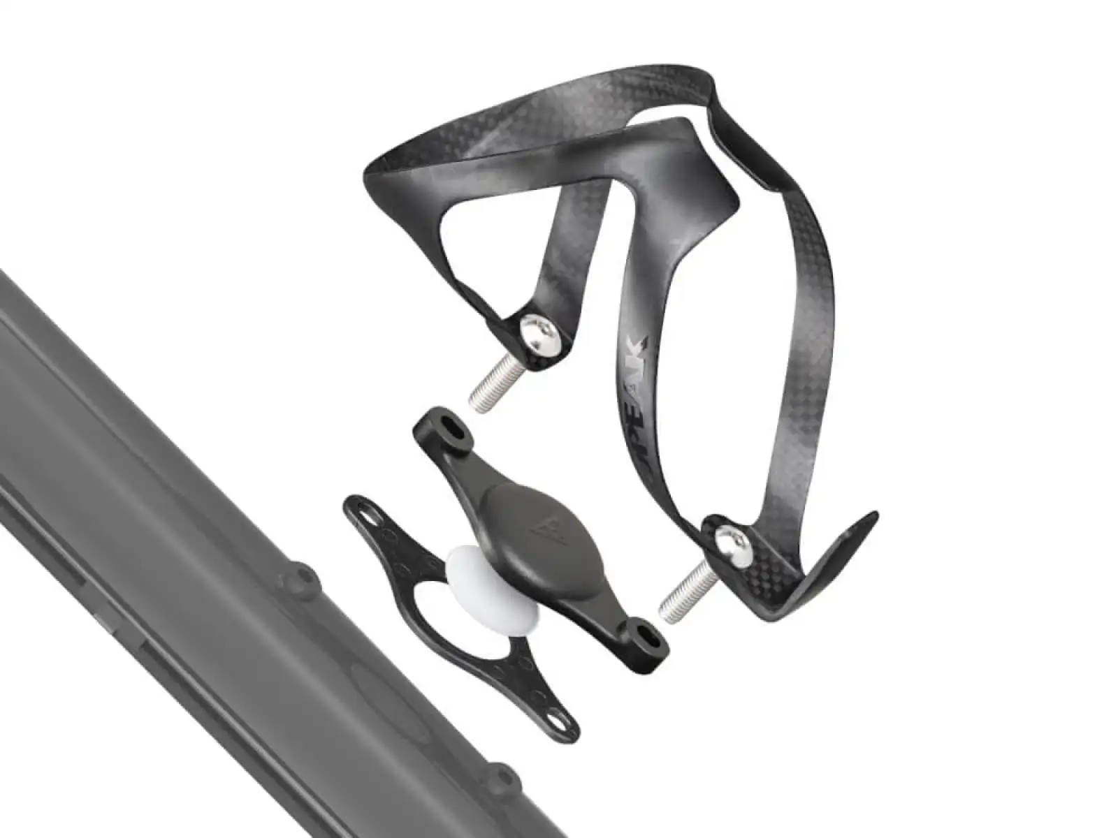 Topeak Cage Mount Halterung für Apple AirTag unter dem Korb Schwarz