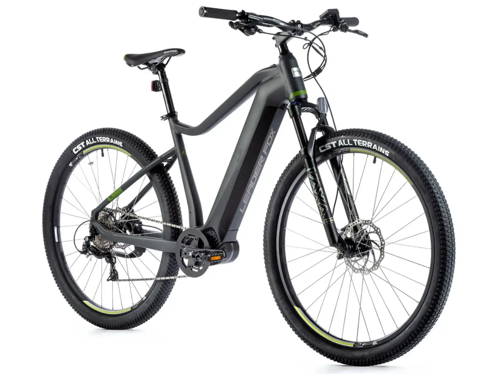 Leader Fox Swan 29 Herren E-Bike schwarz