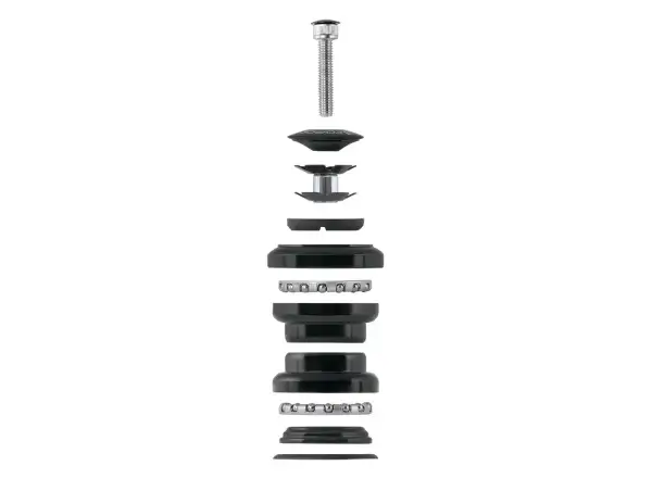 Force Ahead 1 1/8" Steuersatz schwarz