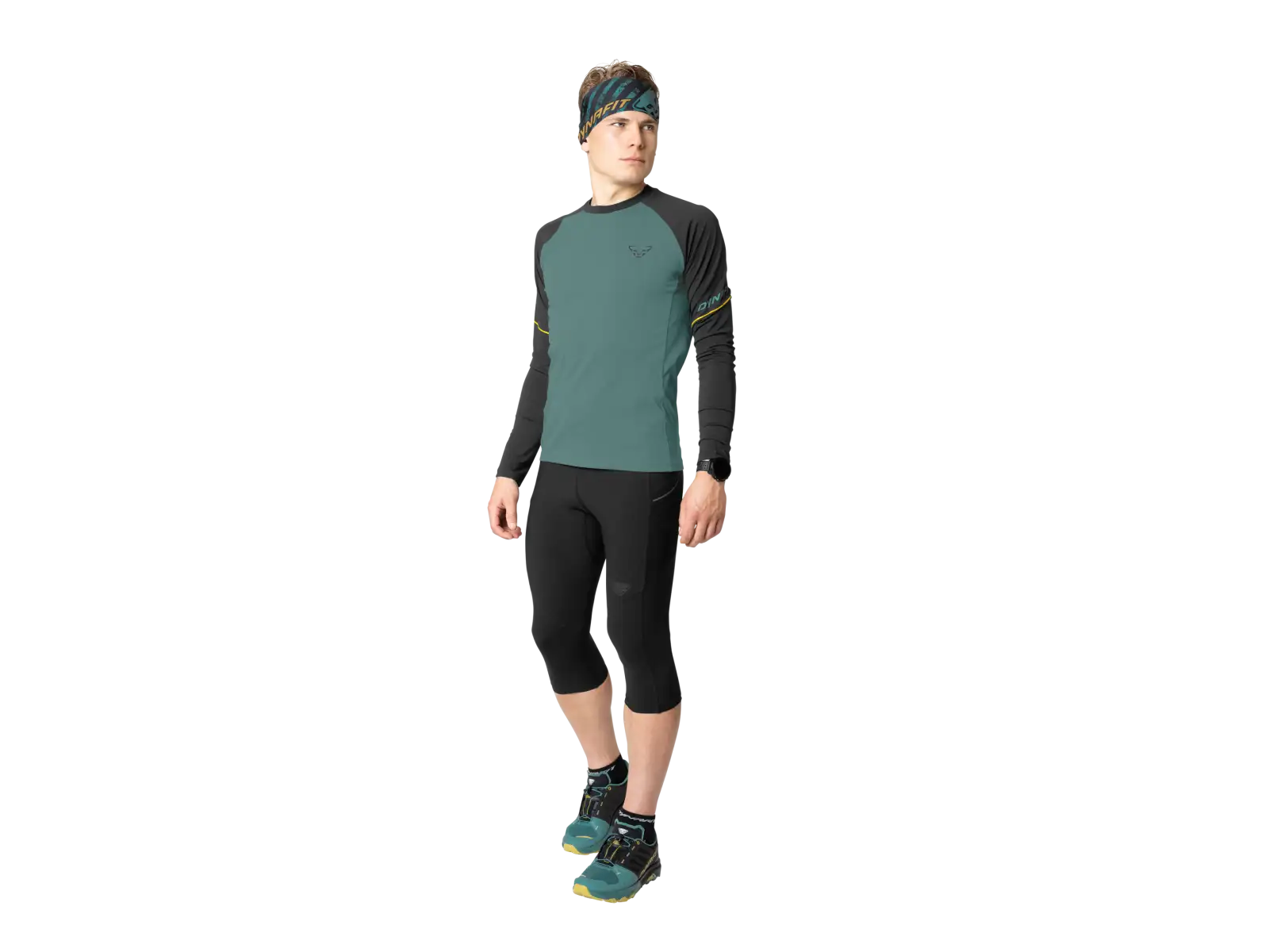 Dynafit Alpine 3/4 Herren Laufhose Black Out