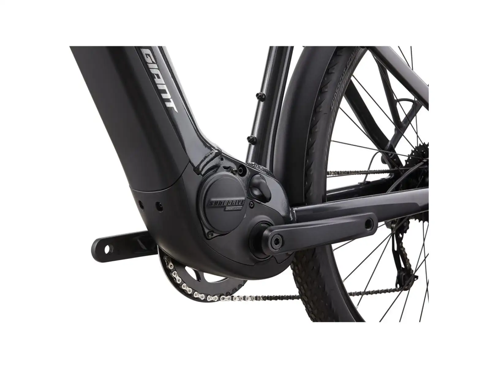 Giant Explore E+ 2 STA Trekking E-Bike in Gunmetal Black