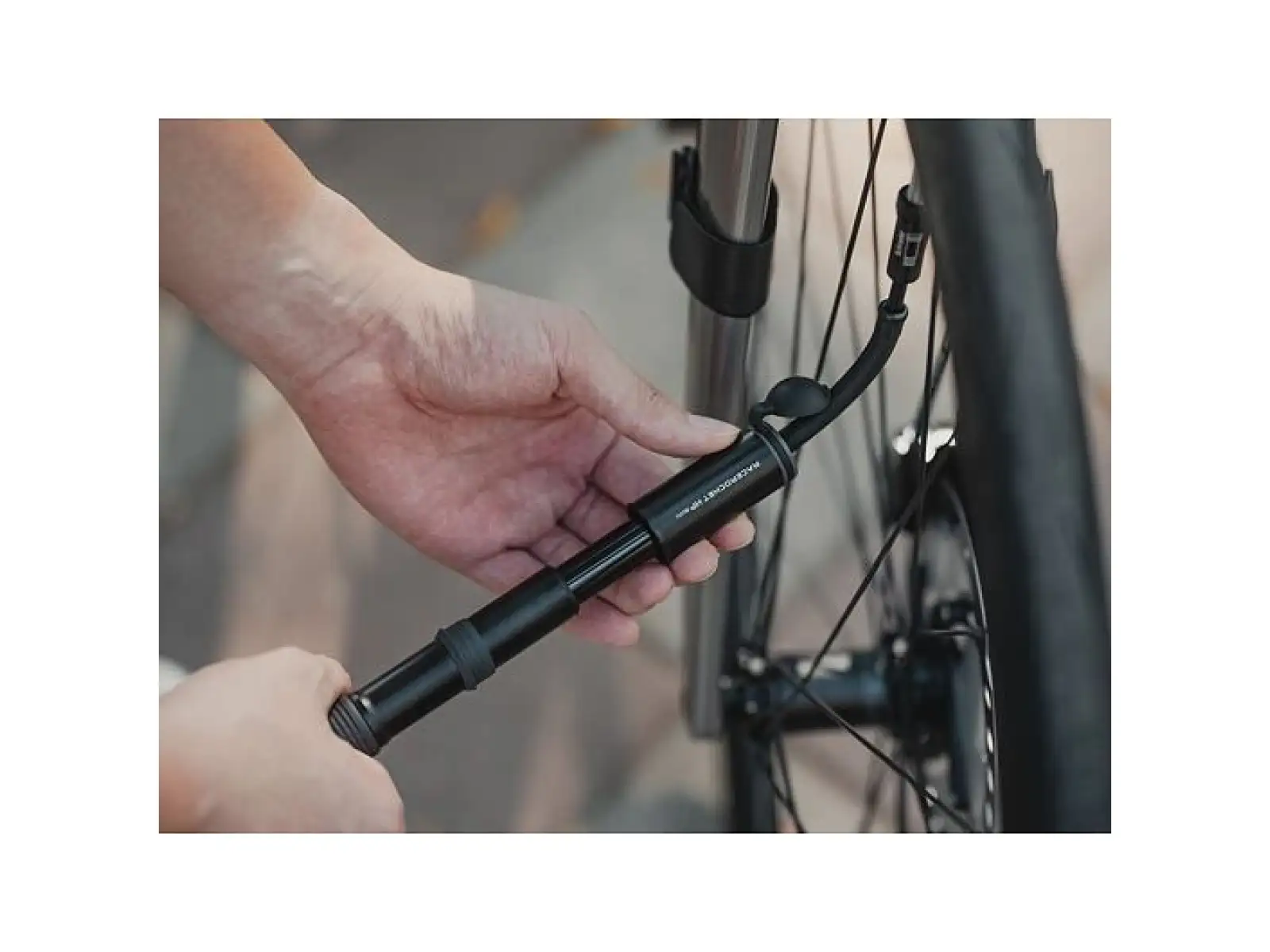 Topeak Race Rocket HP Mini Pumpe Schwarz