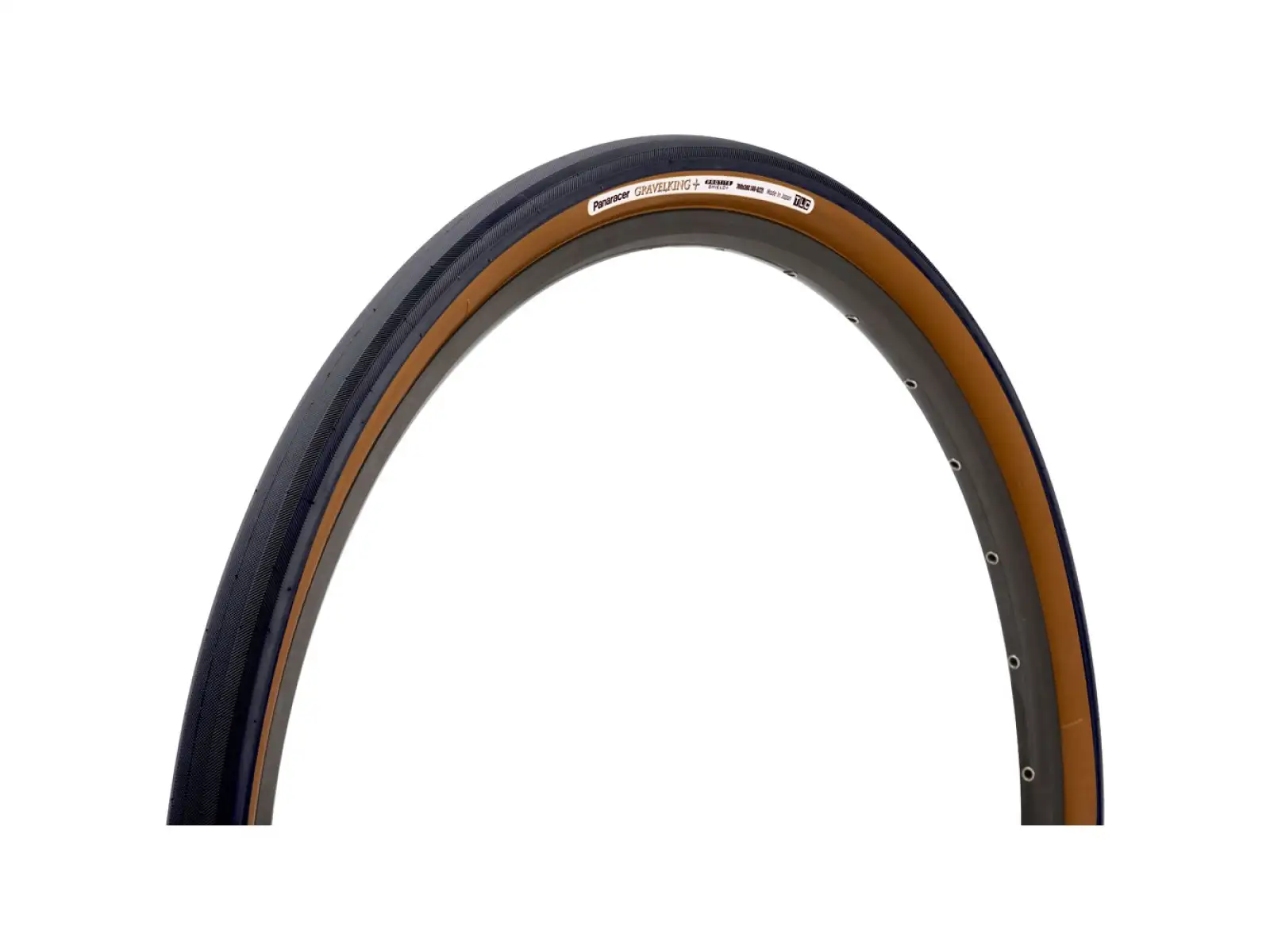 Panaracer Gravelking Plus 700x35C Reifen Kevlar schwarz/braun